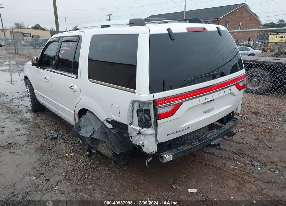 2017 LINCOLN NAVIGATOR SELECT VIN: 5LMJJ2HT1HEL07258