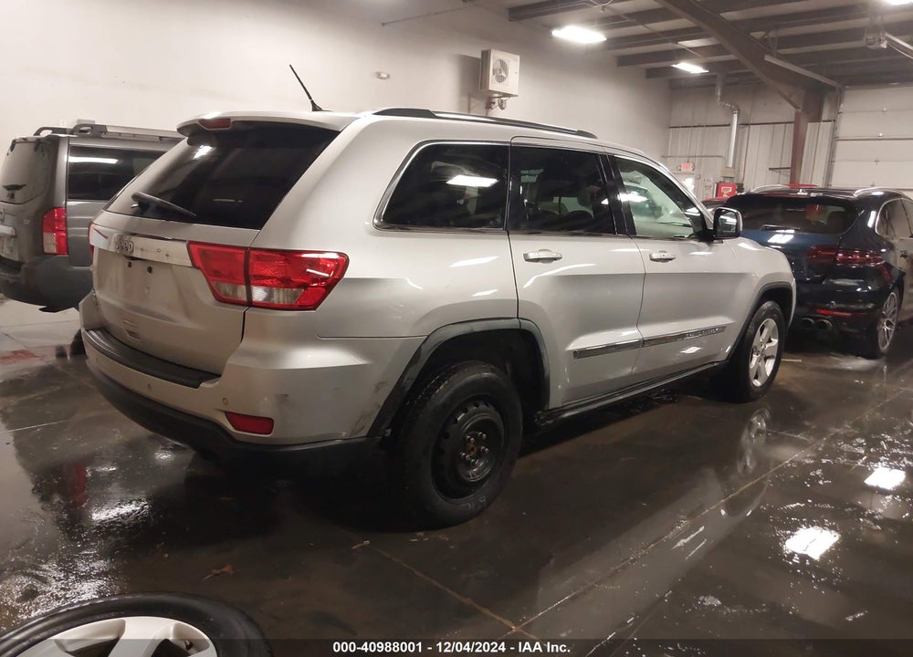 2012 JEEP GRAND CHEROKEE LAREDO VIN: 1C4RJFAG5CC213709