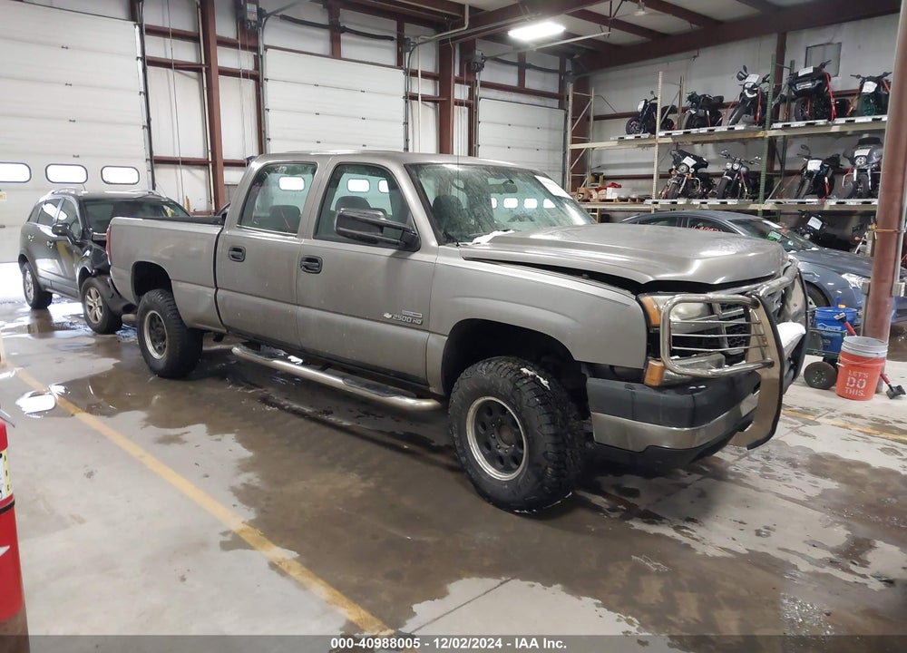 2006 CHEVROLET SILVERADO 2500HD WORK TRUCK VIN: 1GCHK23D16F239487