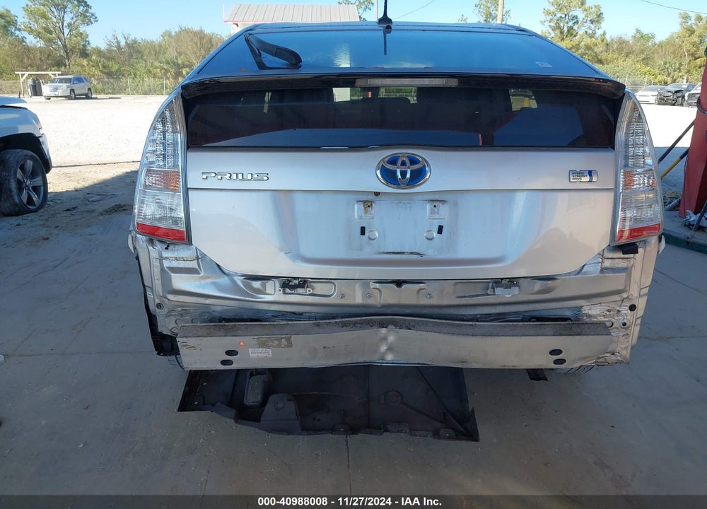 2011 TOYOTA PRIUS TWO VIN: JTDKN3DU8B5340222