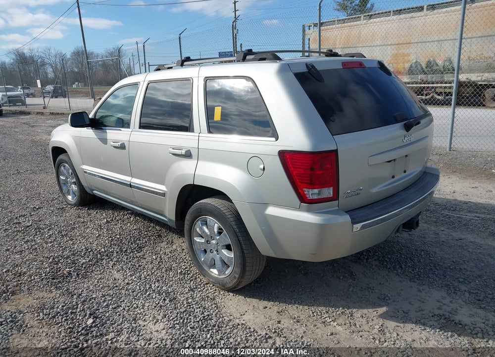 2008 JEEP GRAND CHEROKEE LIMITED VIN: 1J8HR58228C206631