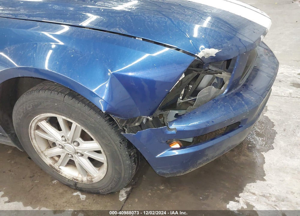 2006 FORD MUSTANG V6 VIN: 1ZVFT80N765244720