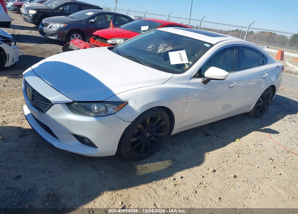 2014 MAZDA 6 I GRAND TOURING VIN: JM1GJ1W63E1137917