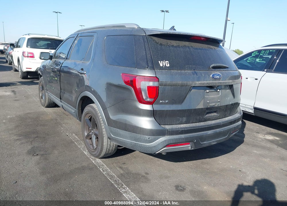 2019 FORD EXPLORER XLT VIN: 1FM5K7D85KGA09761