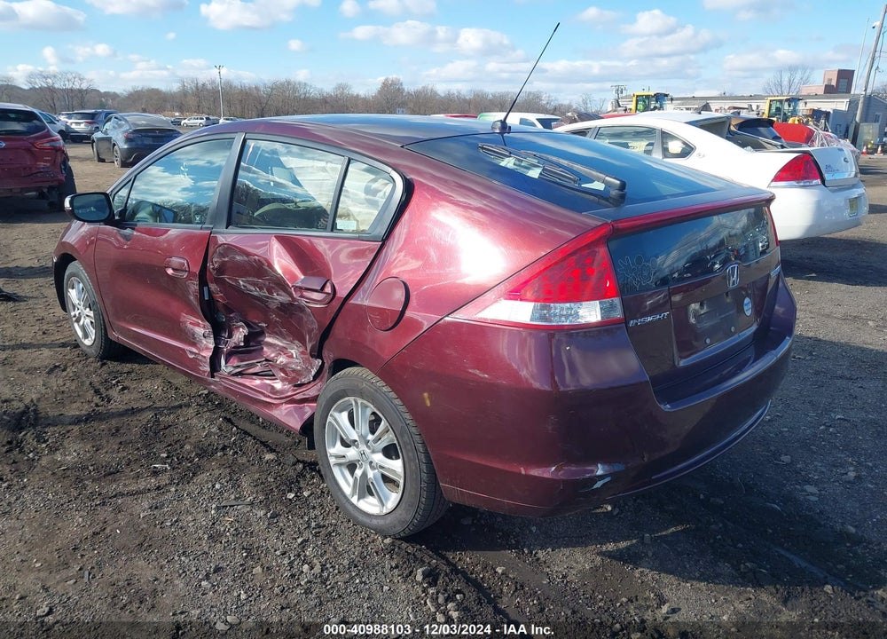 2011 HONDA INSIGHT EX VIN: JHMZE2H75BS010941