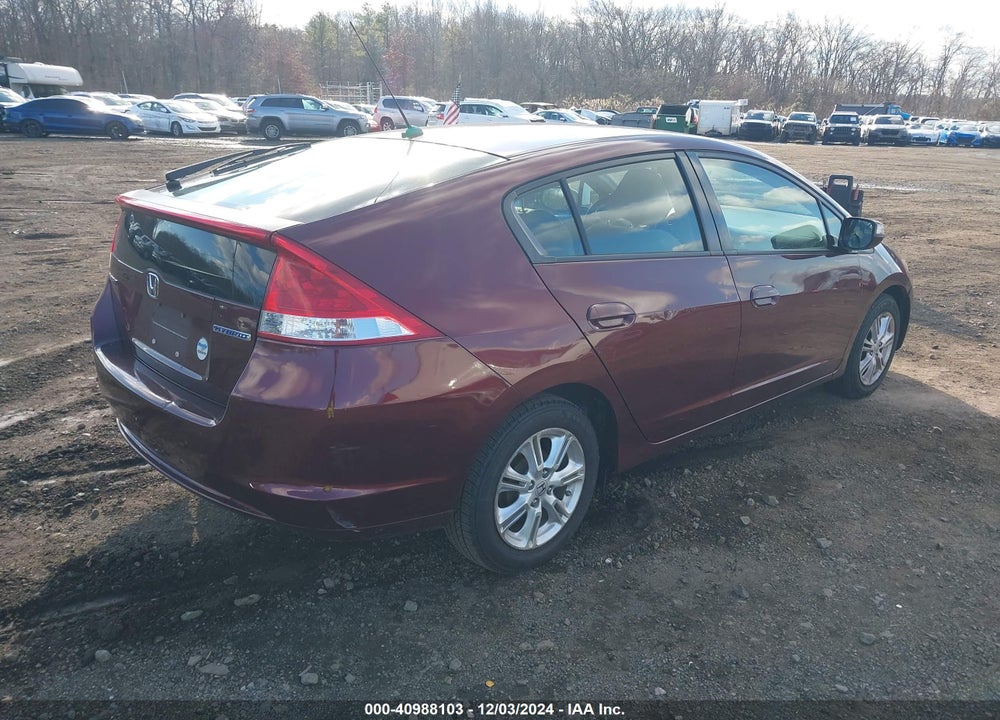2011 HONDA INSIGHT EX VIN: JHMZE2H75BS010941