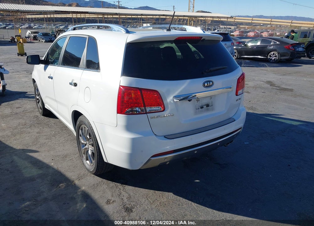 2012 KIA SORENTO SX V6 VIN: 5XYKWDA27CG304651