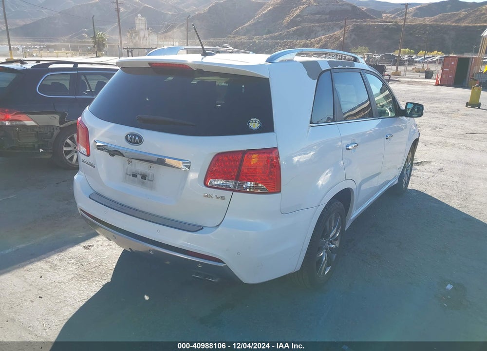 2012 KIA SORENTO SX V6 VIN: 5XYKWDA27CG304651