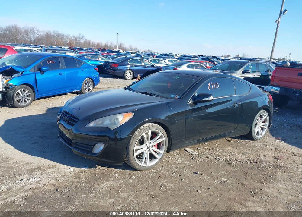2010 HYUNDAI GENESIS 3.8 TRACK VIN: KMHHU6KH8AU005045