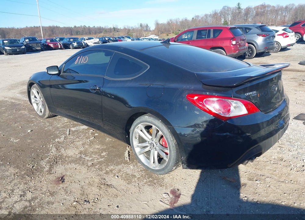 2010 HYUNDAI GENESIS 3.8 TRACK VIN: KMHHU6KH8AU005045