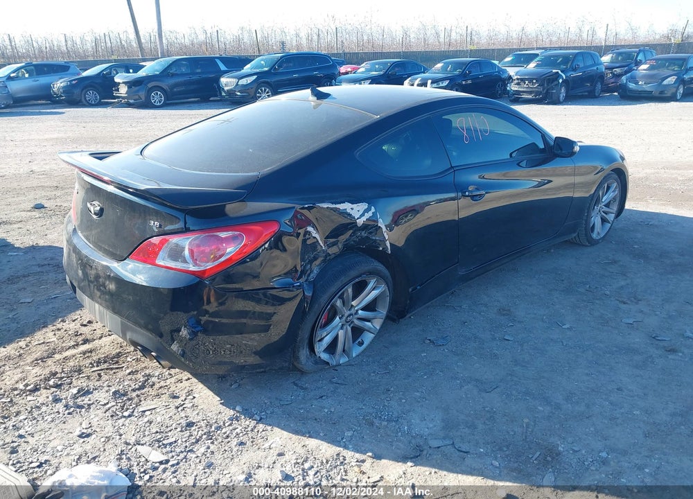 2010 HYUNDAI GENESIS 3.8 TRACK VIN: KMHHU6KH8AU005045