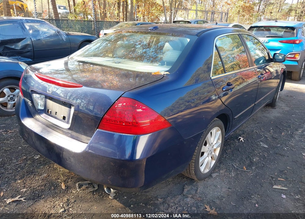 2007 HONDA ACCORD 3.0 EX VIN: 1HGCM66527A095352