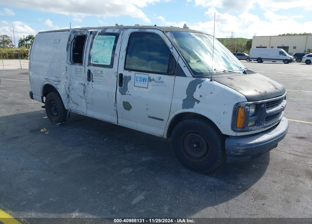 2001 CHEVROLET EXPRESS VIN: 1GCFG25W011152919