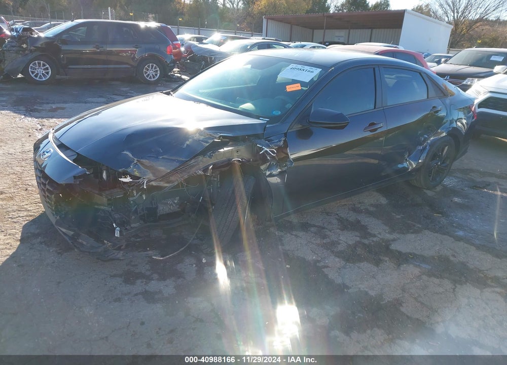 2021 HYUNDAI ELANTRA VIN: 5NPLM4AG7MH046910