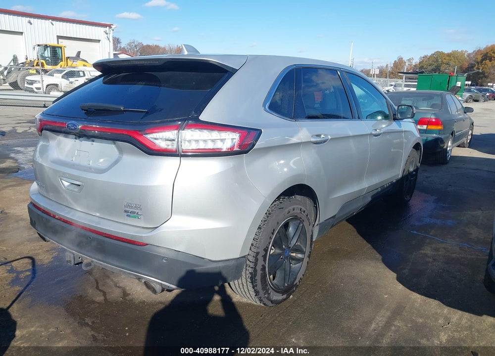 2016 FORD EDGE SEL VIN: 2FMPK3J90GBB92547