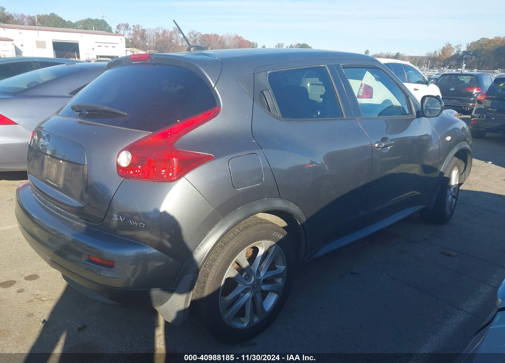 2011 NISSAN JUKE SV VIN: JN8AF5MV9BT015687