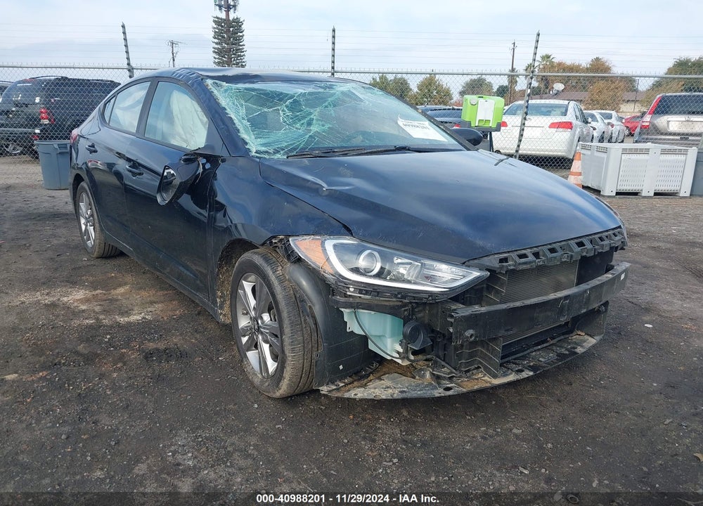 2018 HYUNDAI ELANTRA SEL VIN: KMHD84LF8JU512189