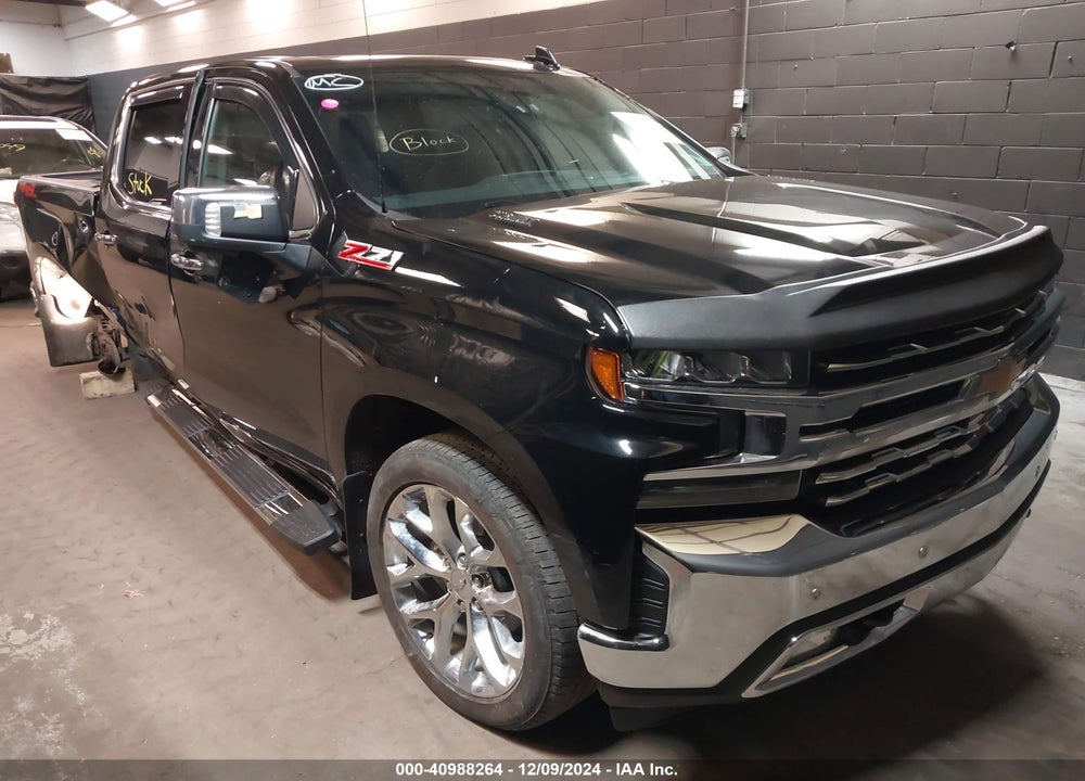 2020 CHEVROLET SILVERADO 1500 4WD SHORT BED LTZ VIN: 3GCUYGETXLG151515