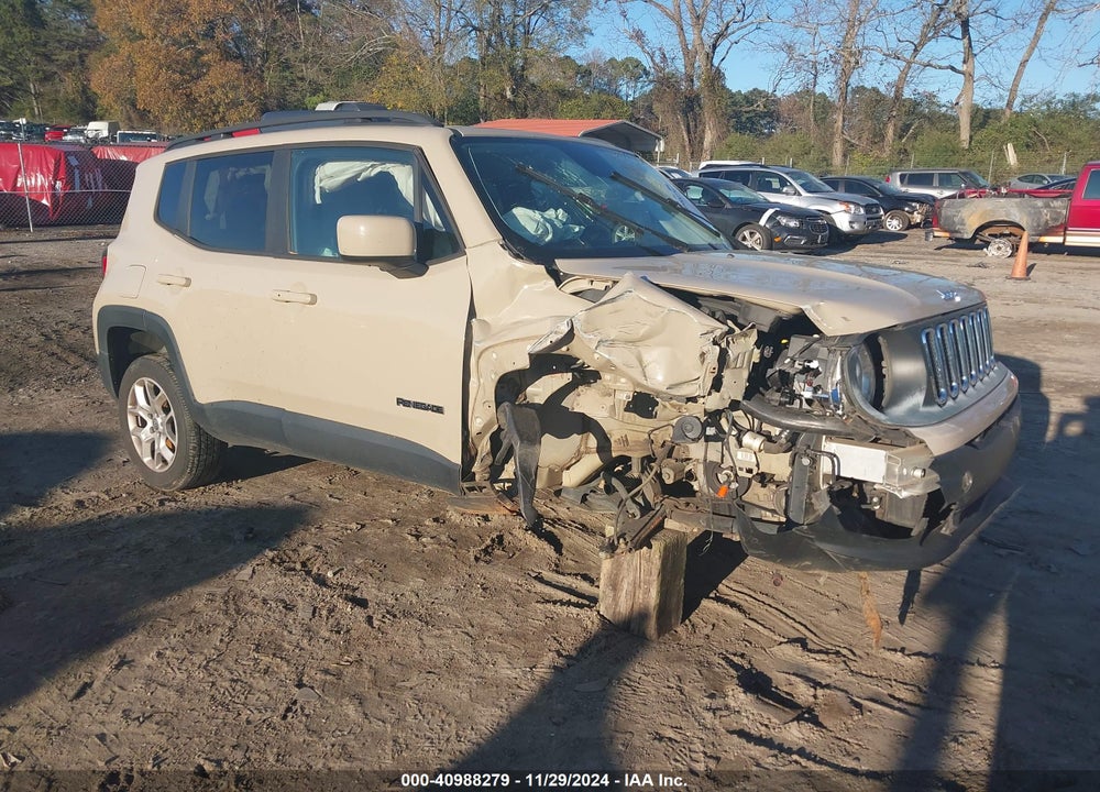 2015 JEEP RENEGADE LATITUDE VIN: ZACCJBBTXFPB48771