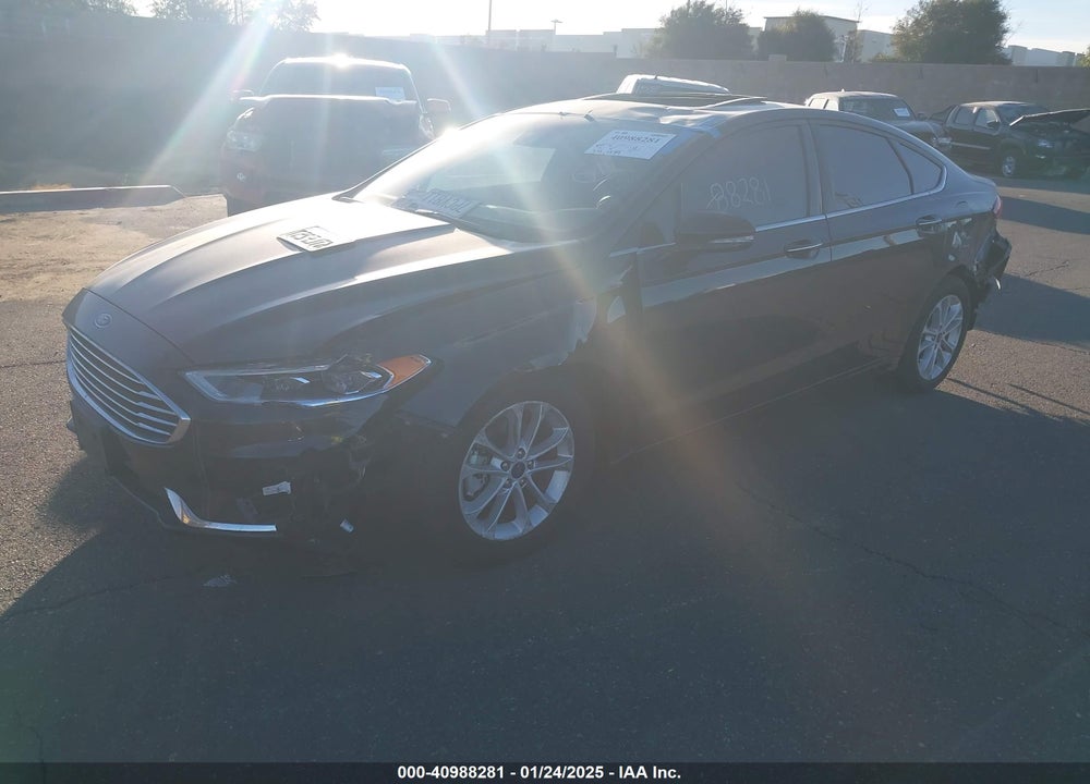 2020 FORD FUSION HYBRID SEL VIN: 3FA6P0MU9LR262208