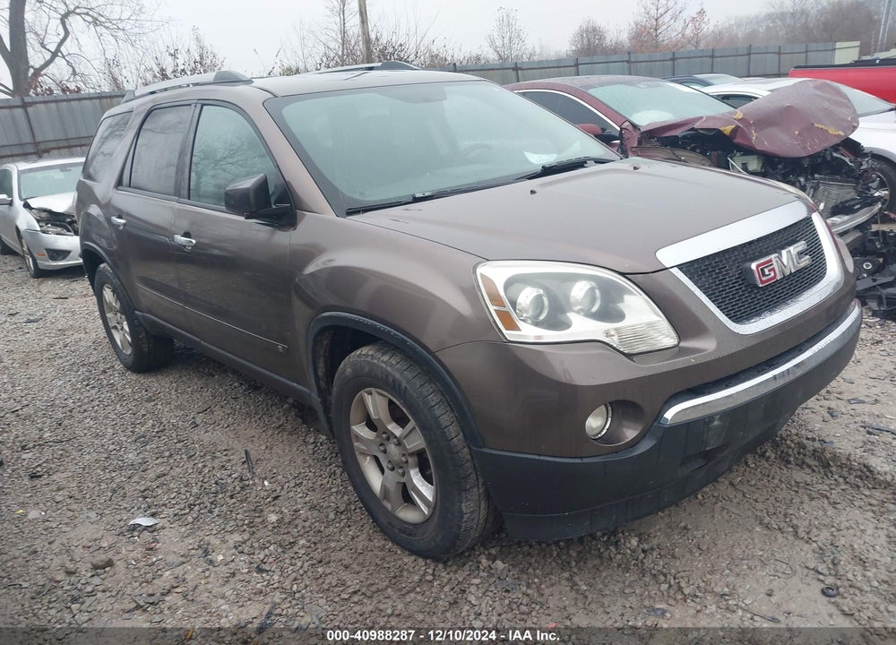 2010 GMC ACADIA SLE VIN: 1GKLRLED9AJ142279