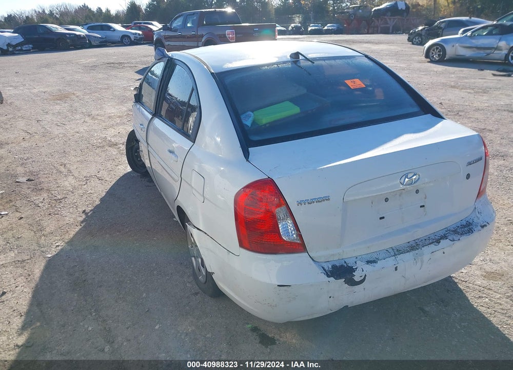 2009 HYUNDAI ACCENT GLS VIN: KMHCN46C39U339098