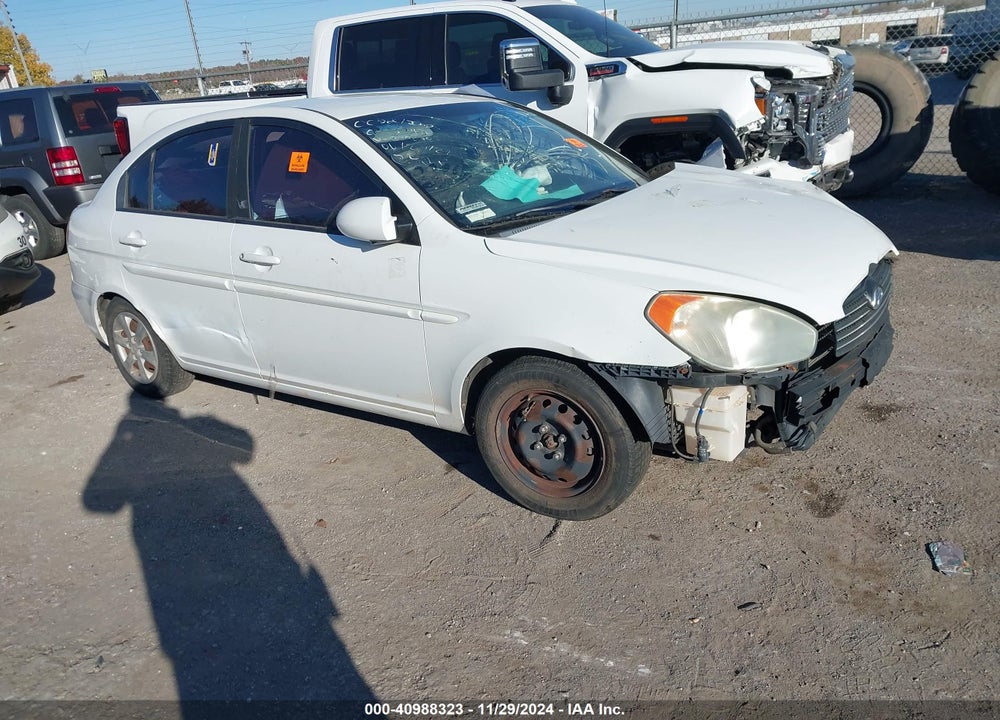 2009 HYUNDAI ACCENT GLS VIN: KMHCN46C39U339098