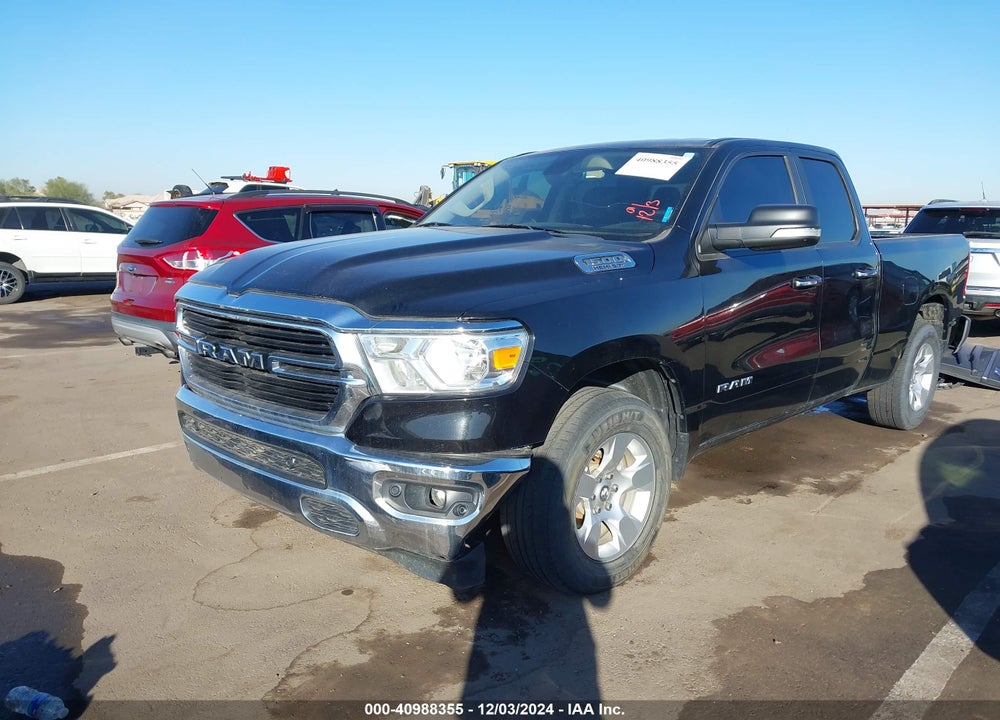 2020 RAM 1500 BIG HORN 4X4 6'4 BOX VIN: 1C6SRFBTXLN281585