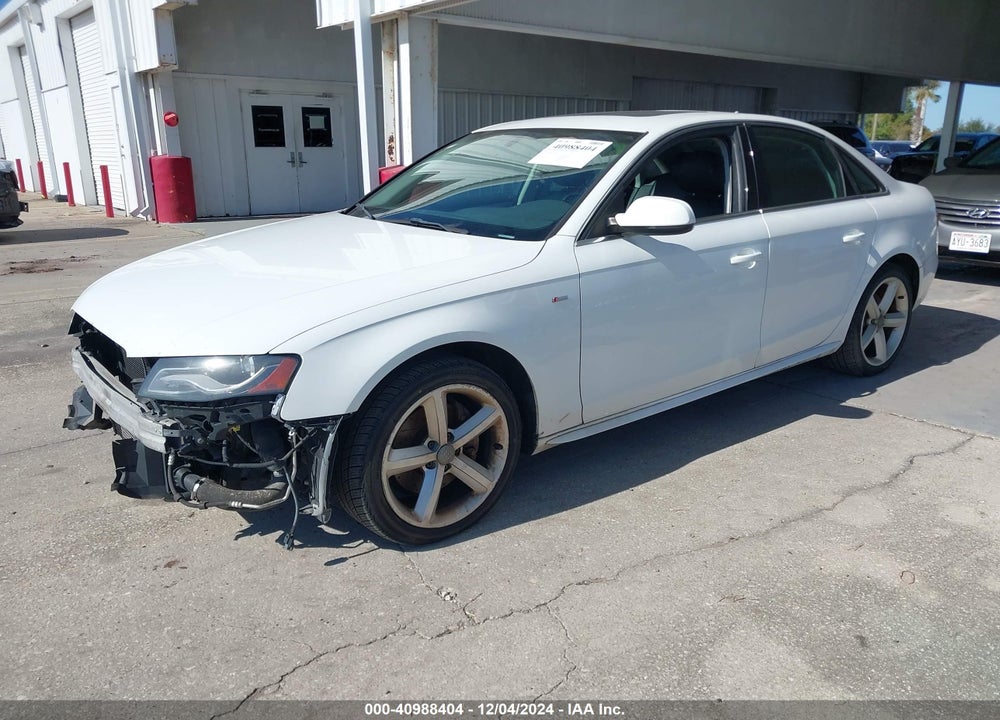 2012 AUDI A4 2.0T PREMIUM VIN: WAUFFAFL3CN017167