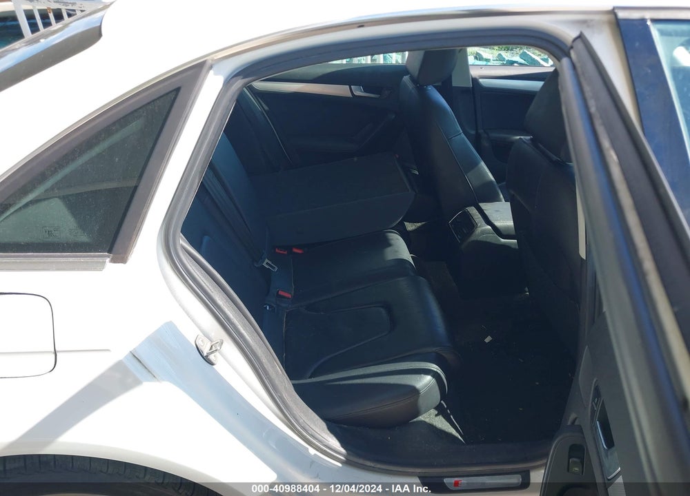 2012 AUDI A4 2.0T PREMIUM VIN: WAUFFAFL3CN017167