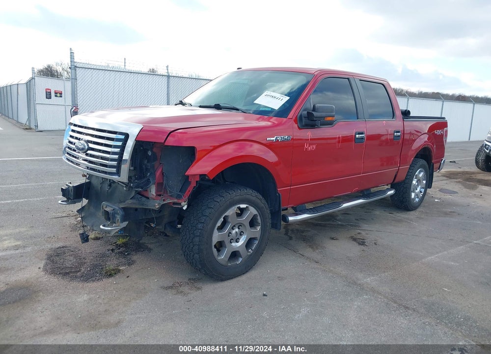 2010 FORD F-150 XLT VIN: 1FTFW1EV6AFB04476