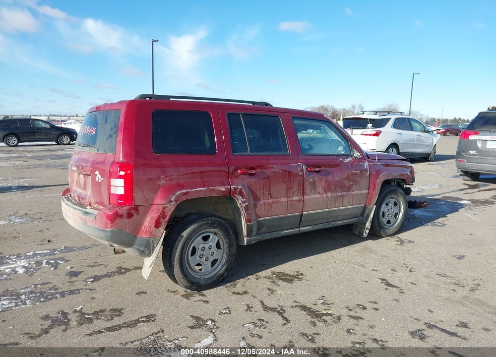 2015 JEEP PATRIOT SPORT VIN: 1C4NJRBB7FD311951