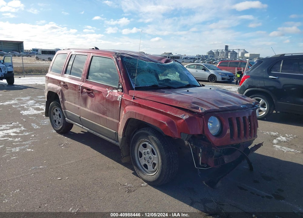 2015 JEEP PATRIOT SPORT VIN: 1C4NJRBB7FD311951