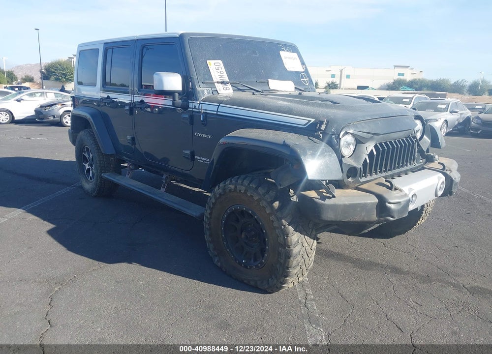 2017 JEEP WRANGLER UNLIMITED CHIEF EDITION 4X4 VIN: 1C4BJWEG8HL635248
