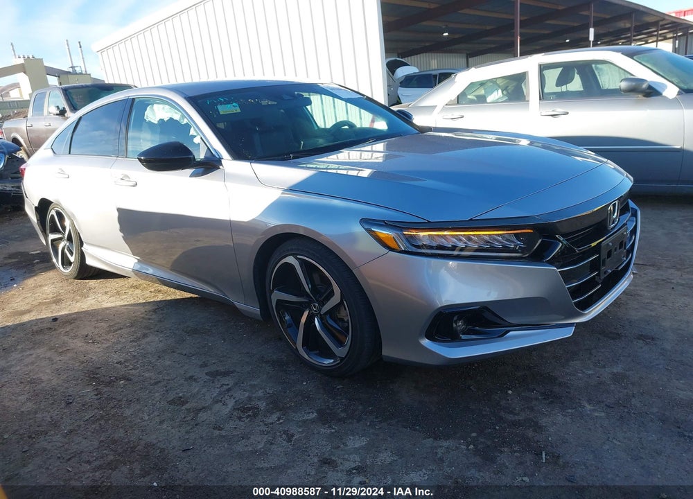 2021 HONDA ACCORD SPORT VIN: 1HGCV1F35MA081598
