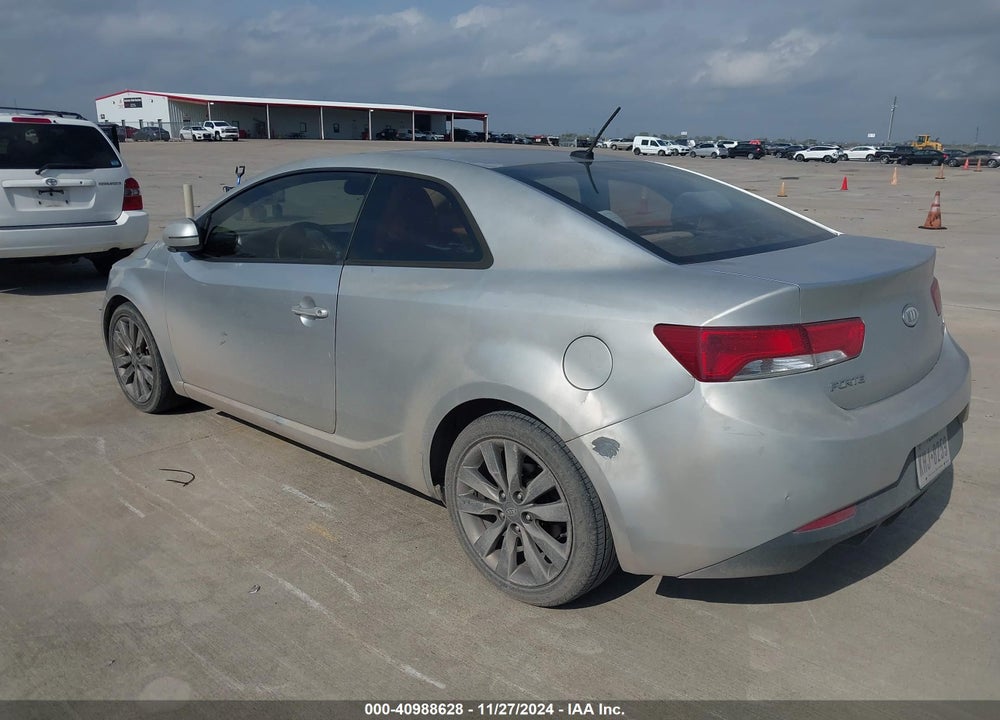 2011 KIA FORTE KOUP SX VIN: KNAFW6A30B5338313