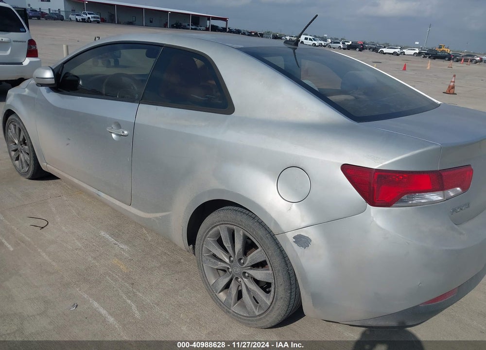 2011 KIA FORTE KOUP SX VIN: KNAFW6A30B5338313