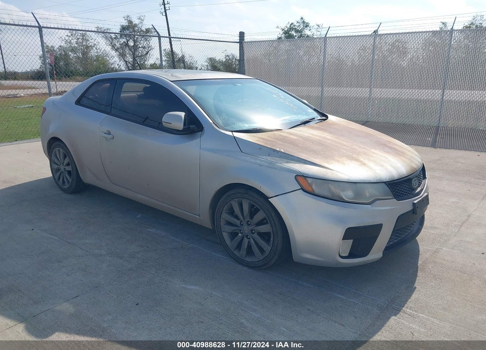 2011 KIA FORTE KOUP SX VIN: KNAFW6A30B5338313