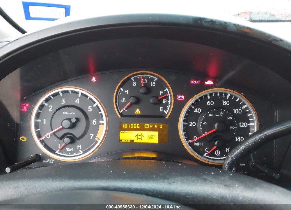2013 NISSAN TITAN VIN: 1N6BA0EK9DN304501