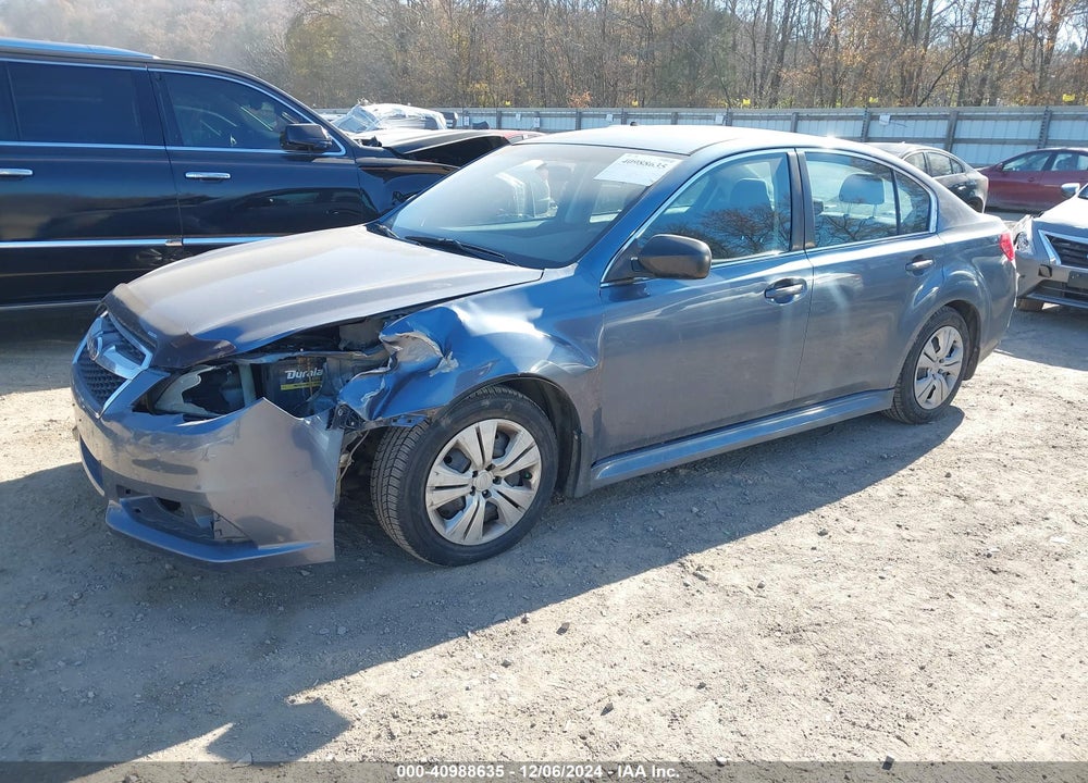 2013 SUBARU LEGACY 2.5I VIN: 4S3BMBA64D3017626