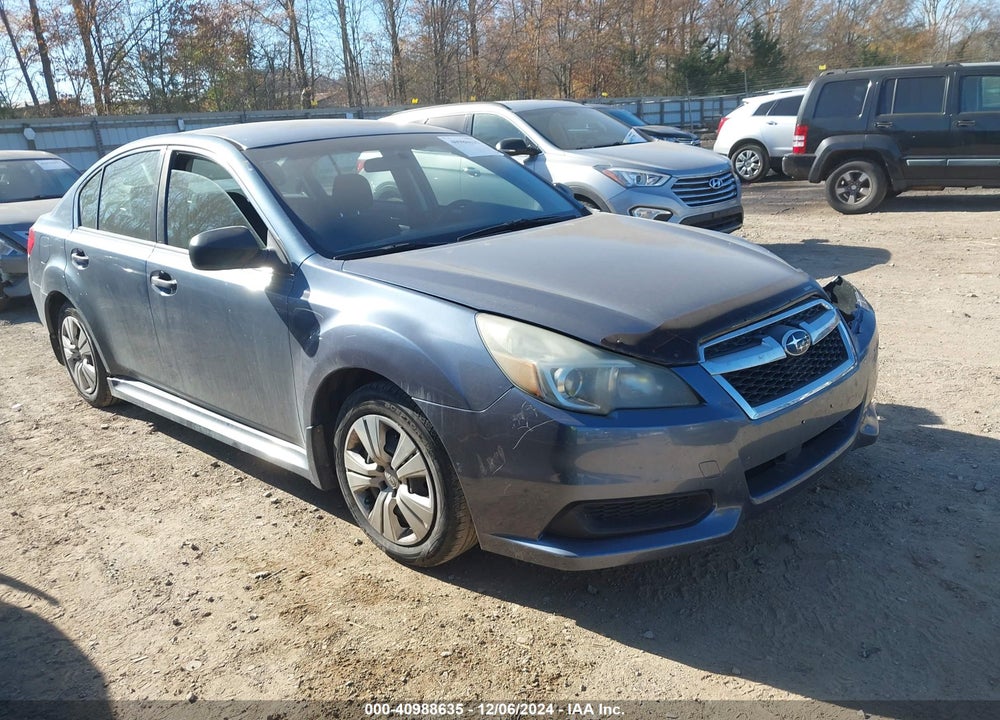 2013 SUBARU LEGACY 2.5I VIN: 4S3BMBA64D3017626