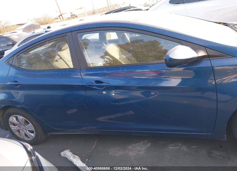 2016 HYUNDAI ELANTRA SE VIN: KMHDH4AE5GU569369