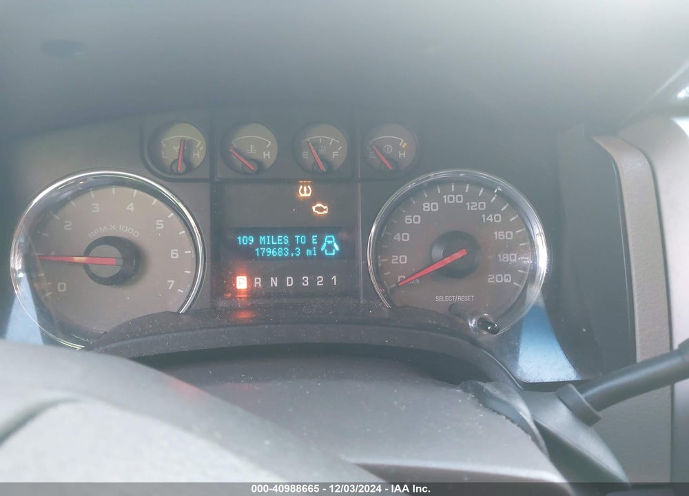 2009 FORD F-150 XL/XLT VIN: 1FTRW14809FA29665