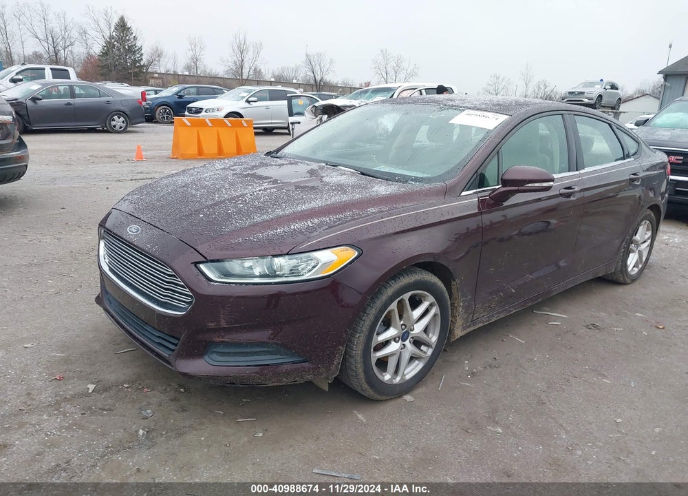 2013 FORD FUSION VIN: 3FA6P0H76DR130108