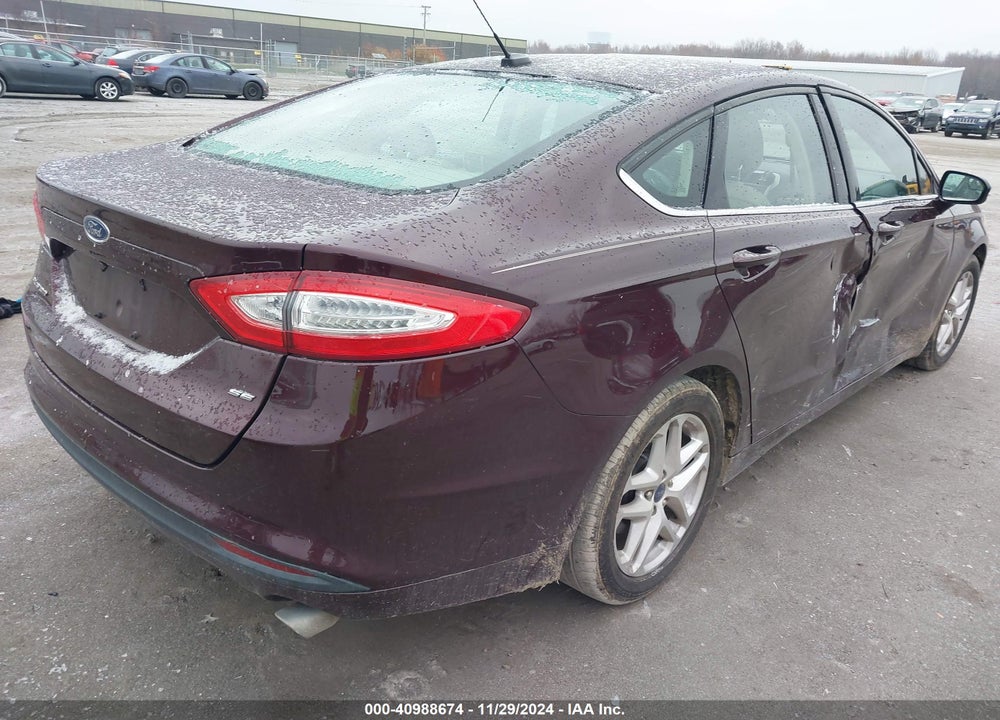 2013 FORD FUSION VIN: 3FA6P0H76DR130108