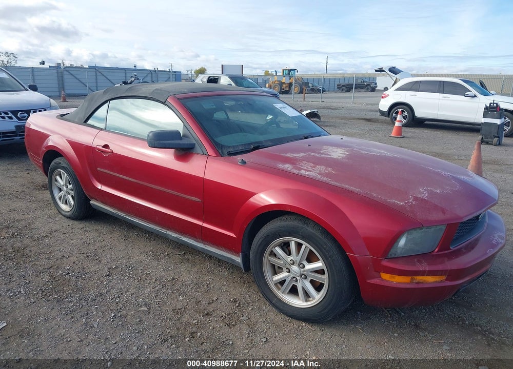 2007 FORD MUSTANG V6 DELUXE/V6 PREMIUM VIN: 1ZVFT84N175309184