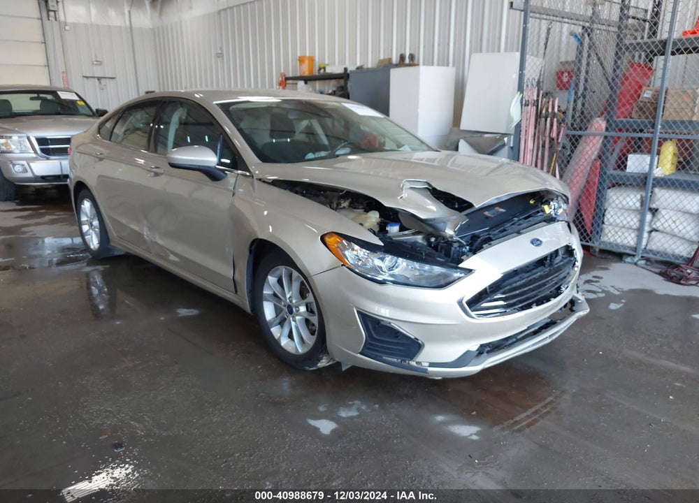 2019 FORD FUSION SE VIN: 3FA6P0HD5KR114470