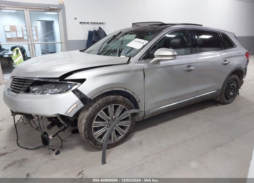 2016 LINCOLN MKX BLACK LABEL VIN: 2LMPJ7JP1GBL55364