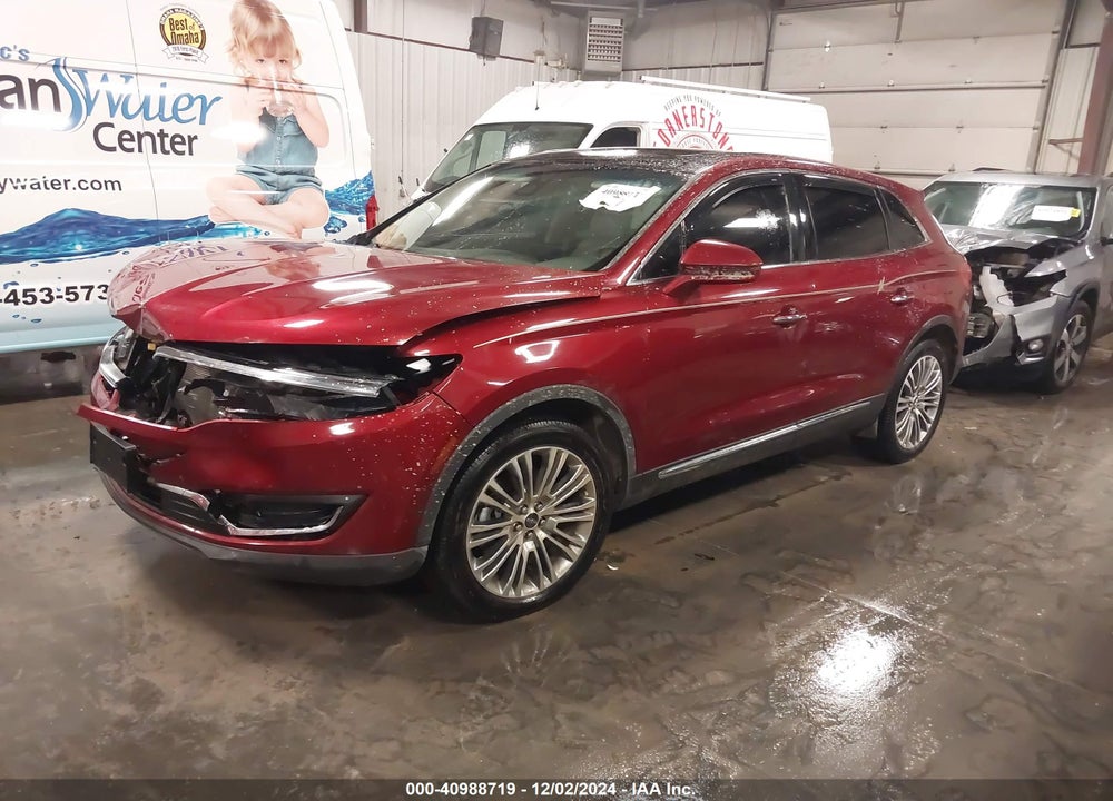2017 LINCOLN MKX RESERVE VIN: 2LMPJ8LR9HBL34333