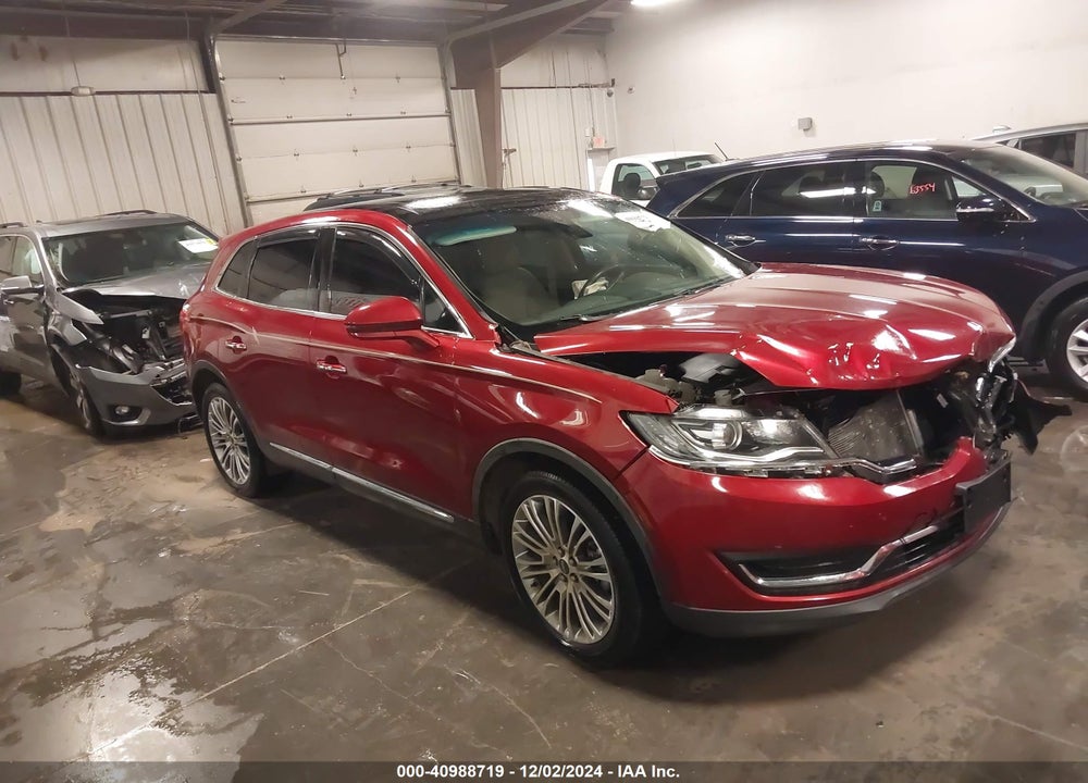 2017 LINCOLN MKX RESERVE VIN: 2LMPJ8LR9HBL34333